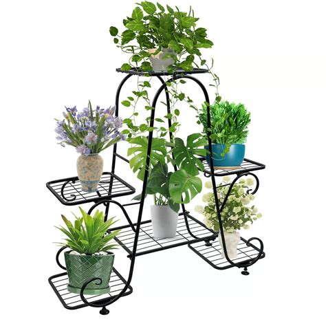 plant box holder metal|decorative metal plant holders.